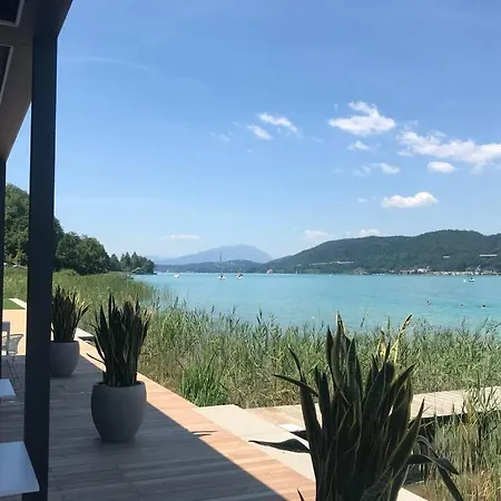 Luxury - Direkt Am Woerthersee Suedufer Appartement